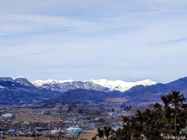 View from Numata Castle Ruins