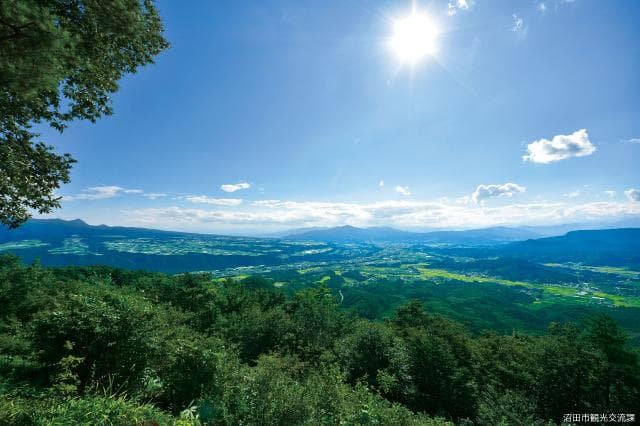 河岸段丘(雨乞山)