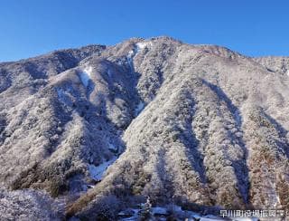Snow scenery of Mt. Shichimen
