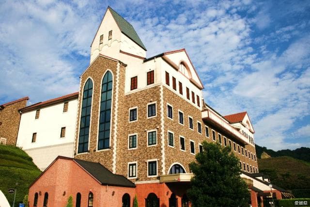 The exterior of the museum