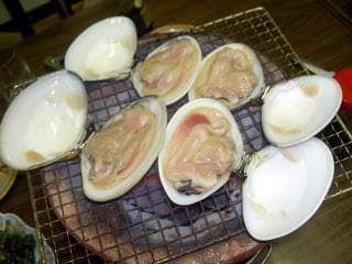 オプションメニューのはまぐり