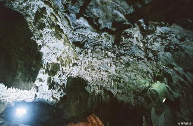 In the Toma Bell Milk Cave