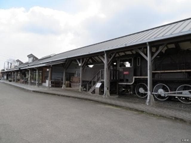 Omachi Information Plaza Steam Locomotive