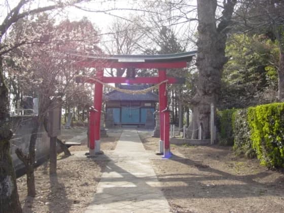 Tenjin Shrine Torii and Hondo