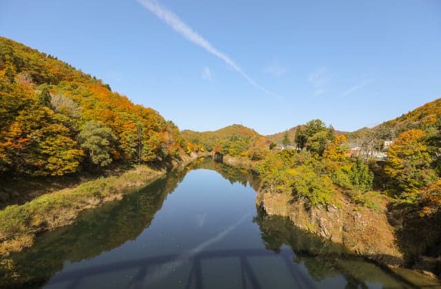 Waga River from Kawajiri Bridge