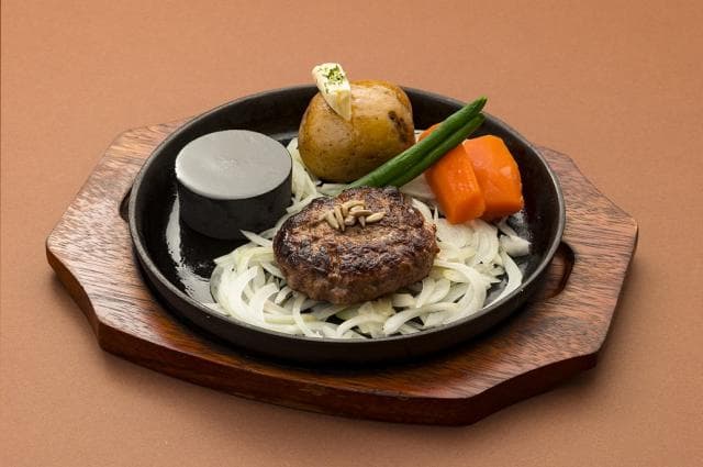 ひまわりハンバーグ