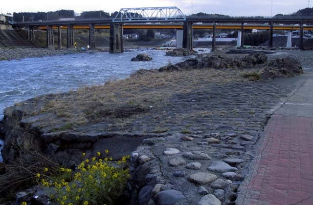 Cobblestone Kamabokoishi, Inukai Port Ruins Fire Road