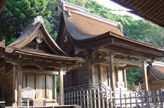 Hatagami-jinja Shrine Honden Shinmyo-sha and Kumano-sha Shrine