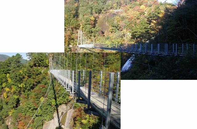 Hakuryuhime Bridge and Hakuryuo Bridge