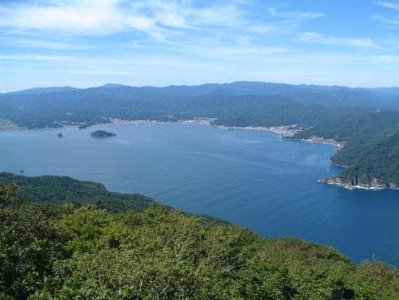 From the summit of Mt.