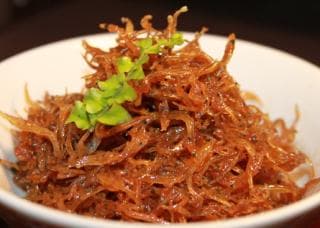 Freshly cooked tsukudani