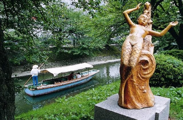 松川べり彫刻公園