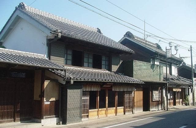 Cityscape of Yuki-shi storehouse