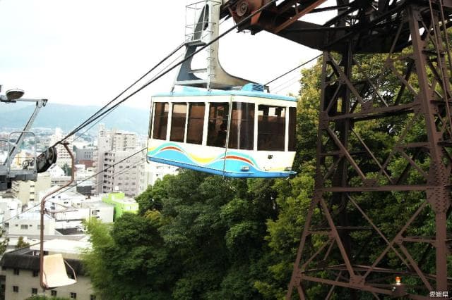 Matsuyamajo Ropeway platform