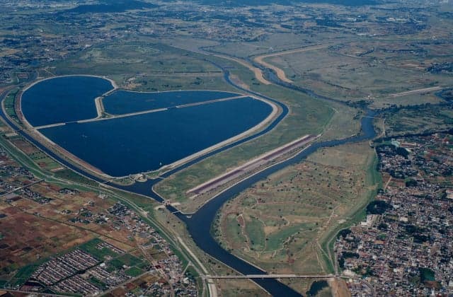 Yu Suichi Watarase aerial photograph