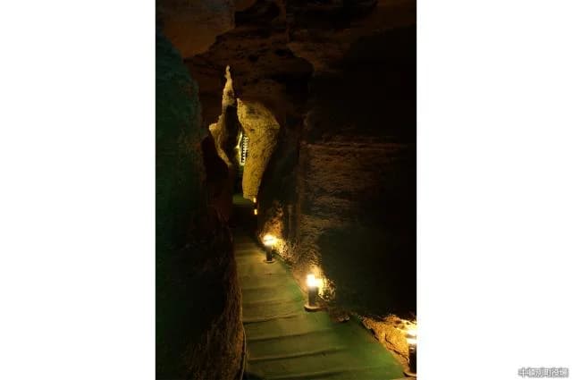 Inside the limestone cave (2)
