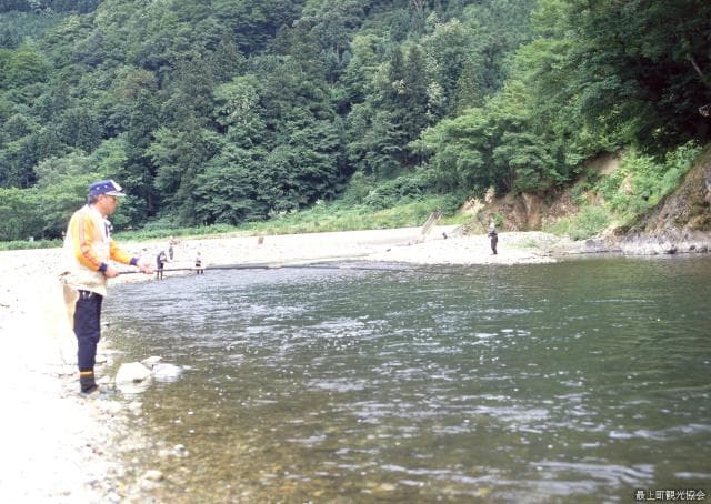 Otori sweetfish fishing