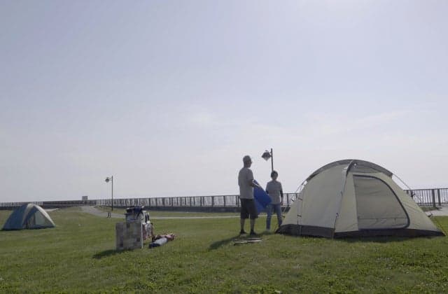 キャンプの様子