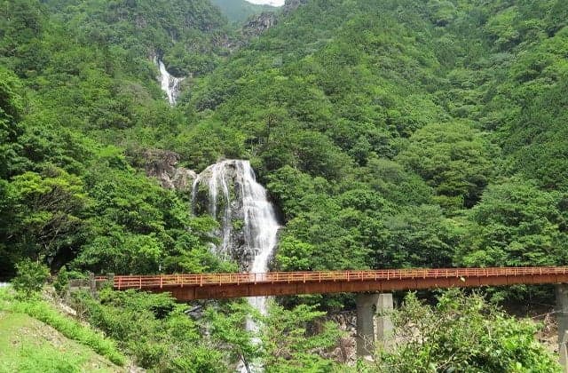 Fudo Falls and Choshi Falls