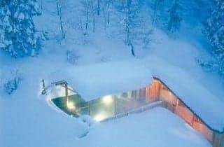 雪に埋もれた中での湯あみこそが松之山の真骨頂。