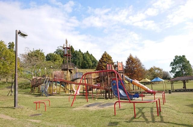 清水台の大型遊具