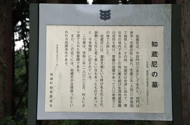 滝夜叉姫の墓