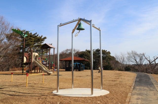 The bell of hope for Kizuna Park