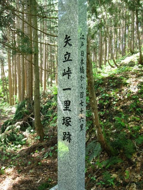 Ruins of Yadate Pass Ichirizuka