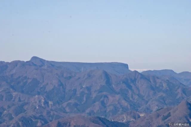 Mount Arafune seen from Ina Hanshan