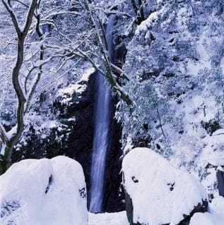 養老の滝（冬）