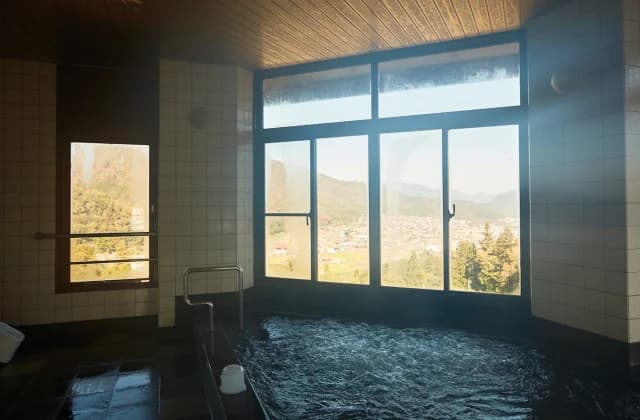 Observation hot spring