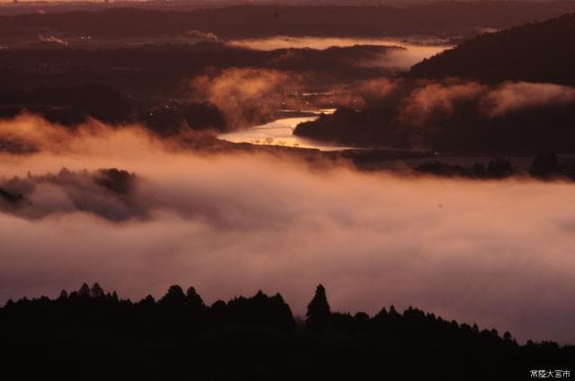 Sea of clouds in Sannouyama