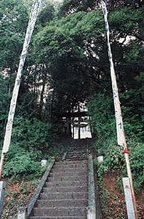 The shrine of Kawai Hachimangu Shrine