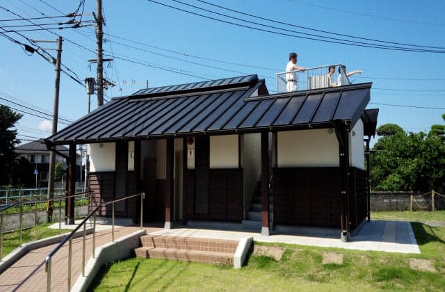 Ogori Government Office Ruins (Toilet with Observation Deck)