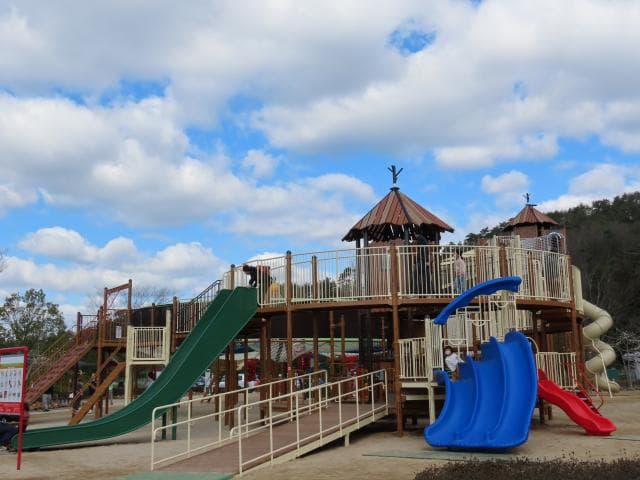 Large playground equipment