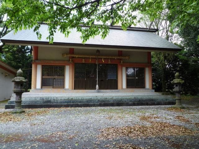 The main shrine of Kagamiyama Oga
