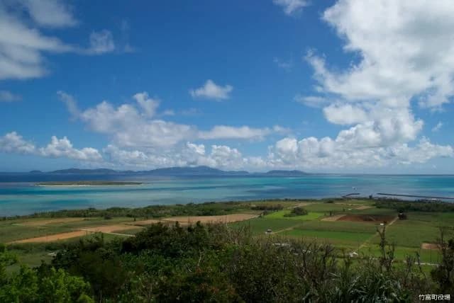 小浜島大岳からの眺め