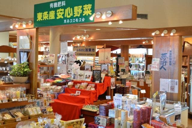 Roadside station Tojo store