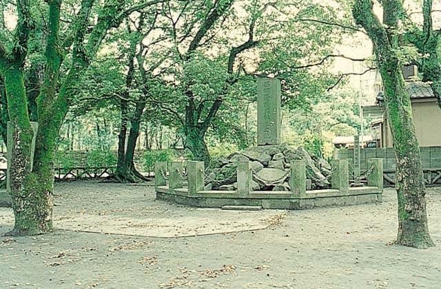 Monument to the birthplace of Takamori Saigou