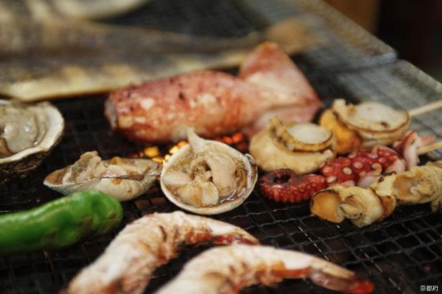 Seafood barbecue