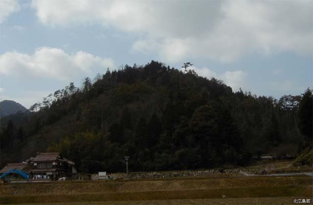 The ruins of Imada Castle