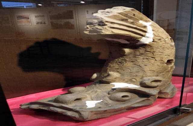 The killer whale of Fukushima Castle