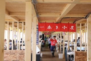 Inside the store