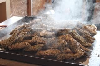 Steamed oyster