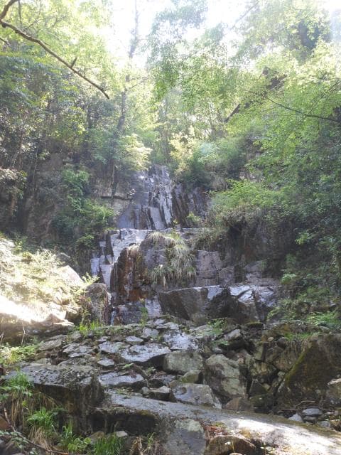 Kannon of the waterfall