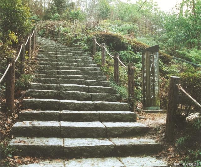 Hyuga mountain stone steps