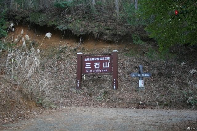 三石山ハイキングコース 岩湧山分岐