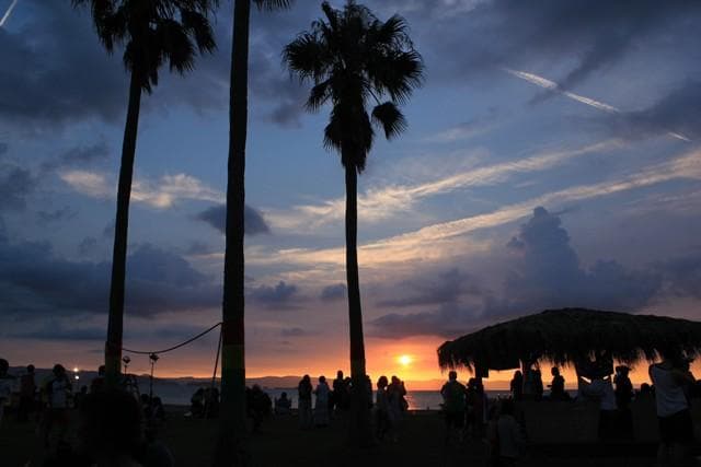 Sunset from Campground 1