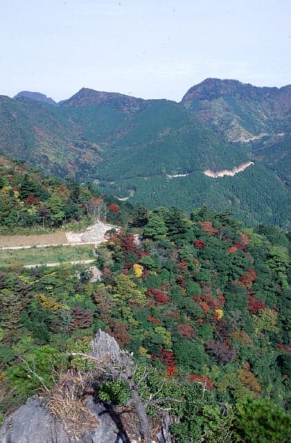 善住寺大山の紅葉