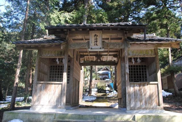 The entrance of Miyu Shrine